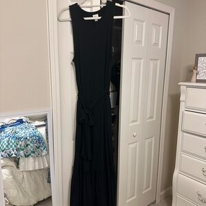 A New Day Black Maci Dress with Tie